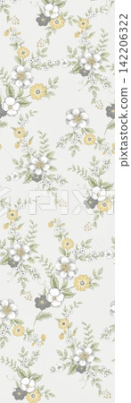 Huge set of muted vintage faded floral botanical seamless pattern swatches Huge set of muted vintage faded floral botanical seamless pattern swatches 142206322