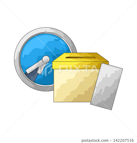 Illustration of Time to Vote Illustration of Time to Vote 142207516