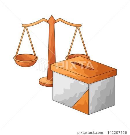 Illustration of Fair Election Illustration of Fair Election 142207526