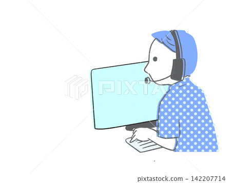 客服人員簡圖 客服人員簡圖 142207714