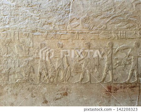 Mastaba of Kagemni, one of the noble tombs at Saqqara. 142208323