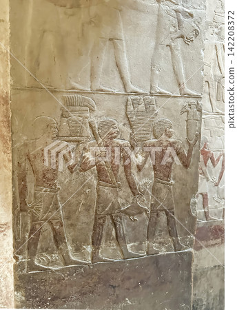 Mastaba of Kagemni, one of the noble tombs at Saqqara. Mastaba of Kagemni, one of the noble tombs at Saqqara. 142208372