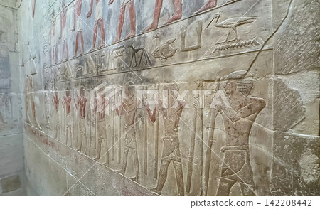 Mastaba of Kagemni, one of the noble tombs at Saqqara. Mastaba of Kagemni, one of the noble tombs at Saqqara. 142208442