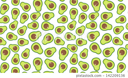 Avocado background material Avocado background material 142209136