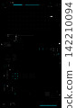 Vertical Cyber futuristic style video overlay template 0006 142210094