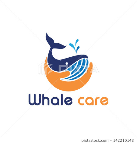 Whale Care Logo Whale Care Logo 142210148