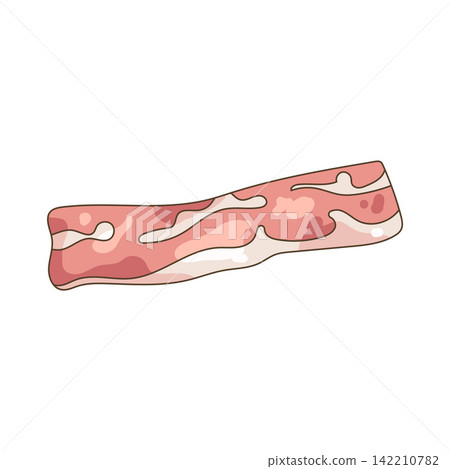 Illustration of bacon Illustration of bacon 142210782