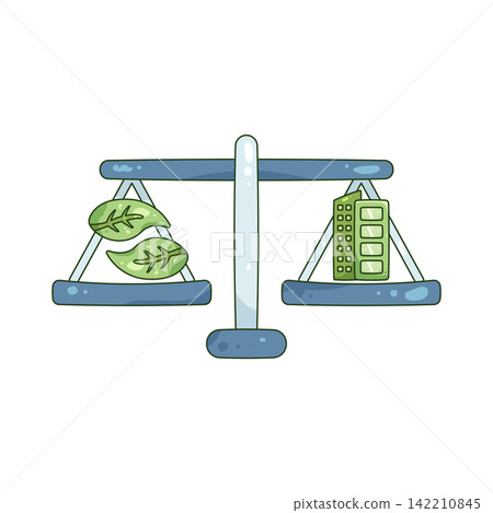 Illustration of nature balance Illustration of nature balance 142210845