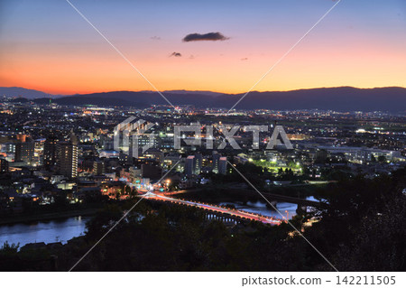 宇治市夜景 宇治市夜景 142211505