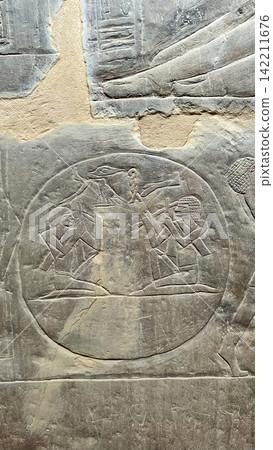 The Mereruka Mastaba, one of the tombs of noblemen from the Old Kingdom in the Saqqara Necropolis, Egypt. The Mereruka Mastaba, one of the tombs of noblemen from the Old Kingdom in the Saqqara Necropolis, Egypt. 142211676