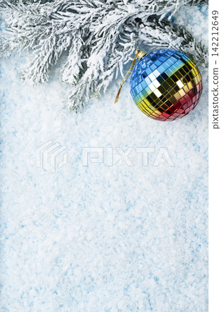 Disco Ball Winter Holiday Background Copy Disco Ball Winter Holiday Background Copy 142212649