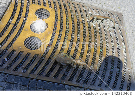 small sculptures fountain in Brno, Czech Republlic small sculptures fountain in Brno, Czech Republlic 142213408