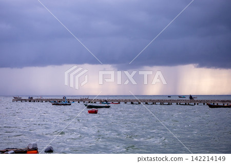 A storm is brewing at sea A storm is brewing at sea 142214149