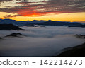 Sunrise and sea of clouds at Tengugi Pass 142214273
