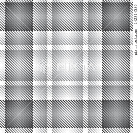 Monochrome Ombre Plaid textured seamless pattern for fashion textiles and graphics Monochrome Ombre Plaid textured seamless pattern for fashion textiles and graphics 142214586