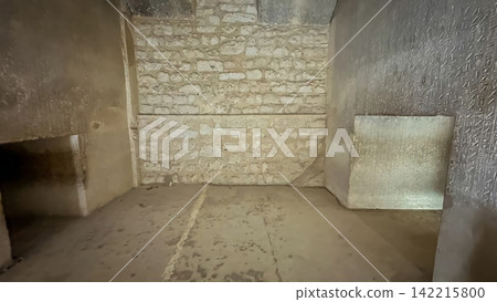 The Pyramid of Teti, a smooth pyramid located in the ancient complex at Saqqara, Egypt. The Pyramid of Teti, a smooth pyramid located in the ancient complex at Saqqara, Egypt. 142215800