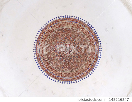 Detail of the ceiling in Isa Khan's Tomb. Humayun's Tomb complex, Delhi, India Detail of the ceiling in Isa Khan's Tomb. Humayun's Tomb complex, Delhi, India 142216247