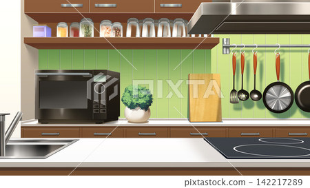 A kitchen A kitchen 142217289