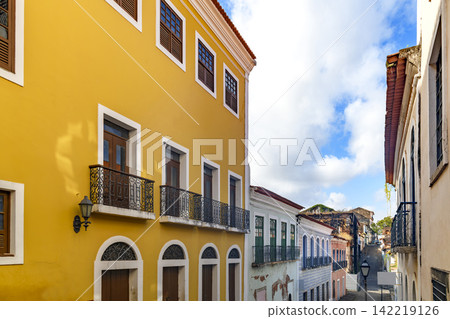 Rua do Giz, with its colonial-style houses Rua do Giz, with its colonial-style houses 142219126