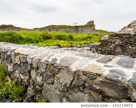 view of yard of medieval Lori Berd fortress view of yard of medieval Lori Berd fortress 142219953