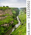 view of Dzoraget riverbed from Lori Berd fortress 142220002