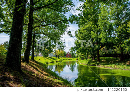 [Waterside Scenery] Kiso Sansen Park Aqua World Suigo Park Center (Gifu City, Kaizu City) 142220160