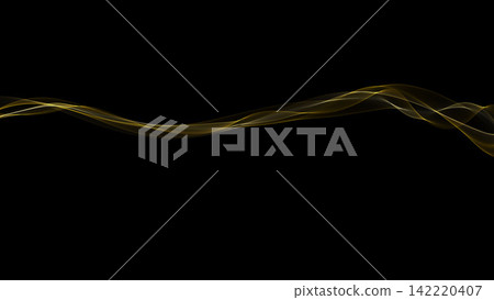 Gold color wave background line black back PowerPoint background Gold color wave background line black back PowerPoint background 142220407