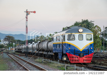 Old-style locomotive of the State Railway of Thailand (DA.500 series) Old-style locomotive of the State Railway of Thailand (DA.500 series) 142221887