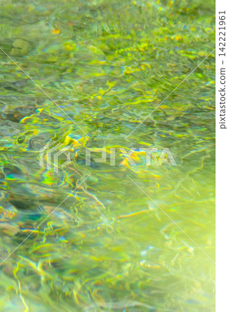 Image materials depicting the fresh greenery of a forest, a clear stream, and summer colors reflected on the water's surface. Image materials depicting the fresh greenery of a forest, a clear stream, and summer colors reflected on the water's surface. 142221961