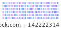 Iridescent gradient swatches. Pastel and neon color design abstract collection. Soft glow and elegant depth 142222314