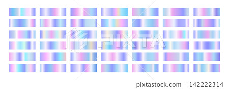 Iridescent gradient swatches. Pastel and neon color design abstract collection. Soft glow and elegant depth Iridescent gradient swatches. Pastel and neon color design abstract collection. Soft glow and elegant depth 142222314