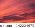 Summer twilight, the sky dyed crimson. 142224675