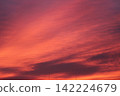 Summer twilight, the sky dyed crimson. 142224679