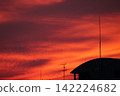 Summer twilight, the sky dyed crimson. 142224682