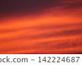 Summer twilight, the sky dyed crimson. 142224687