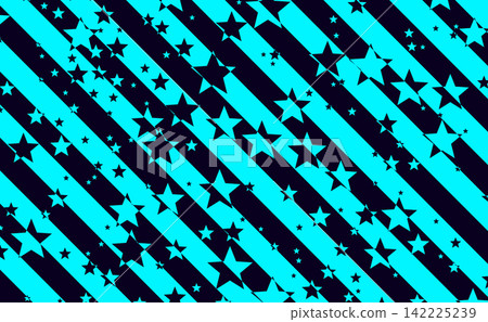 A geometric pattern background with intersecting diagonal lines of cyan and black. A geometric pattern background with intersecting diagonal lines of cyan and black. 142225239