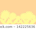 夏季向日葵背景插圖 142225636