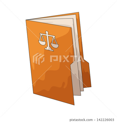 Illustration of Legal File Illustration of Legal File 142226003