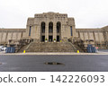 Tokyo, Japan - Nov 21,2024 : The Meiji Memorial Picture Gallery at Jingu Outer Garden in Tokyo, Japan on Nov 21,2024. 142226093