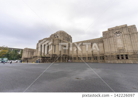 Tokyo, Japan - Nov 21,2024 : The Meiji Memorial Picture Gallery at Jingu Outer Garden in Tokyo, Japan on Nov 21,2024. Tokyo, Japan - Nov 21,2024 : The Meiji Memorial Picture Gallery at Jingu Outer Garden in Tokyo, Japan on Nov 21,2024. 142226097