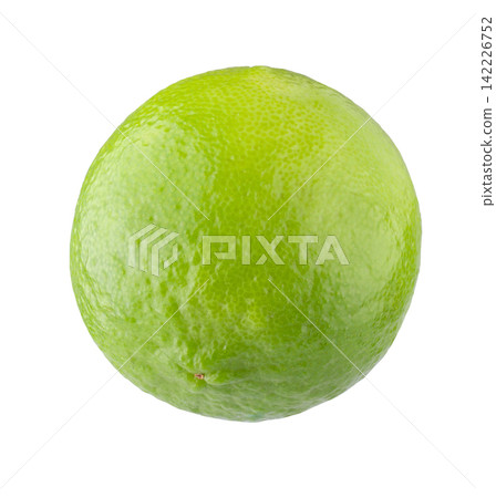 Whole and sliced limes, Sour green fruit isolated on alpha background. Whole and sliced limes, Sour green fruit isolated on alpha background. 142226752
