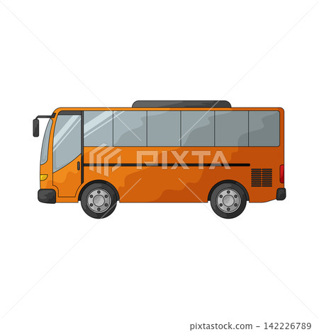 Illustration of bus 142226789