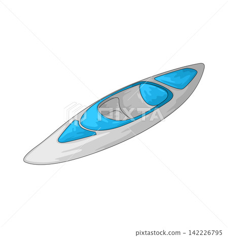 Illustration of kayak 142226795