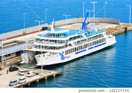 Olympia Dream (International Ryobi Ferry, Naoshima-bound ferry, at Takamatsu Port), photographed in August 2026. Olympia Dream (International Ryobi Ferry, Naoshima-bound ferry, at Takamatsu Port), photographed in August 2026. 142227154