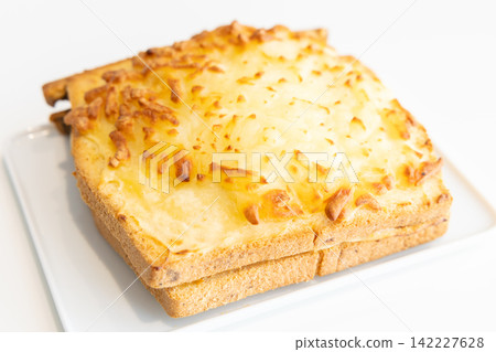 美味的法式火腿三明治 美味的法式火腿三明治 142227628