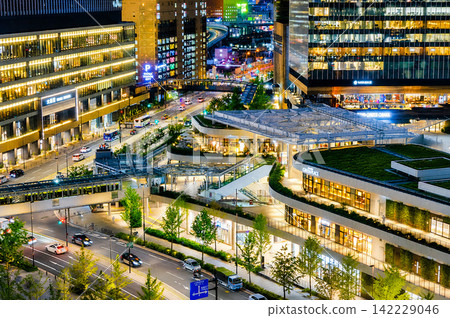 Night view of Grand Green Osaka in front of JR Osaka Station (taken in August 2026) Night view of Grand Green Osaka in front of JR Osaka Station (taken in August 2026) 142229046