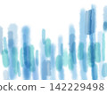 A background texture illustration featuring dots and lines resembling a graph, with blue and light blue watercolor-like blurring. 142229498