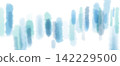 A banner background texture illustration featuring dots and lines resembling a graph, with a watercolor-like effect in blue and light blue. 142229500
