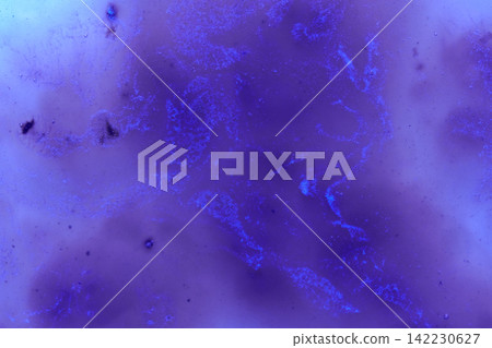 Violet Translucent Sheet Showing Blue Luminescent Swirls And Faint Granular Inclusions On Soft Violet Translucent Sheet Showing Blue Luminescent Swirls And Faint Granular Inclusions On Soft 142230627