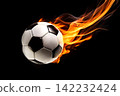 Flaming Soccer Ball 142232424